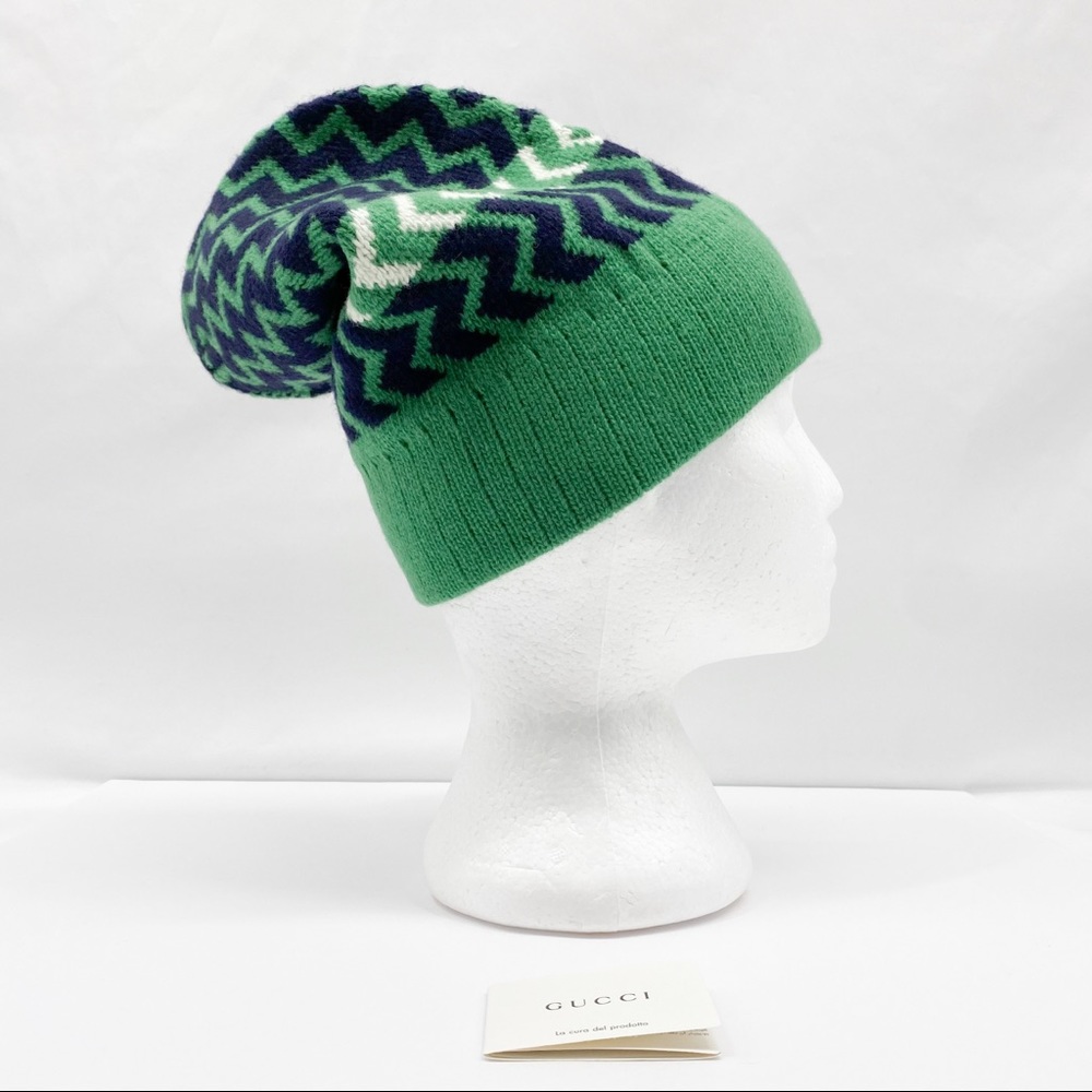 Gucci Zaggede Wool Beanie Hat - Picture 11 of 15